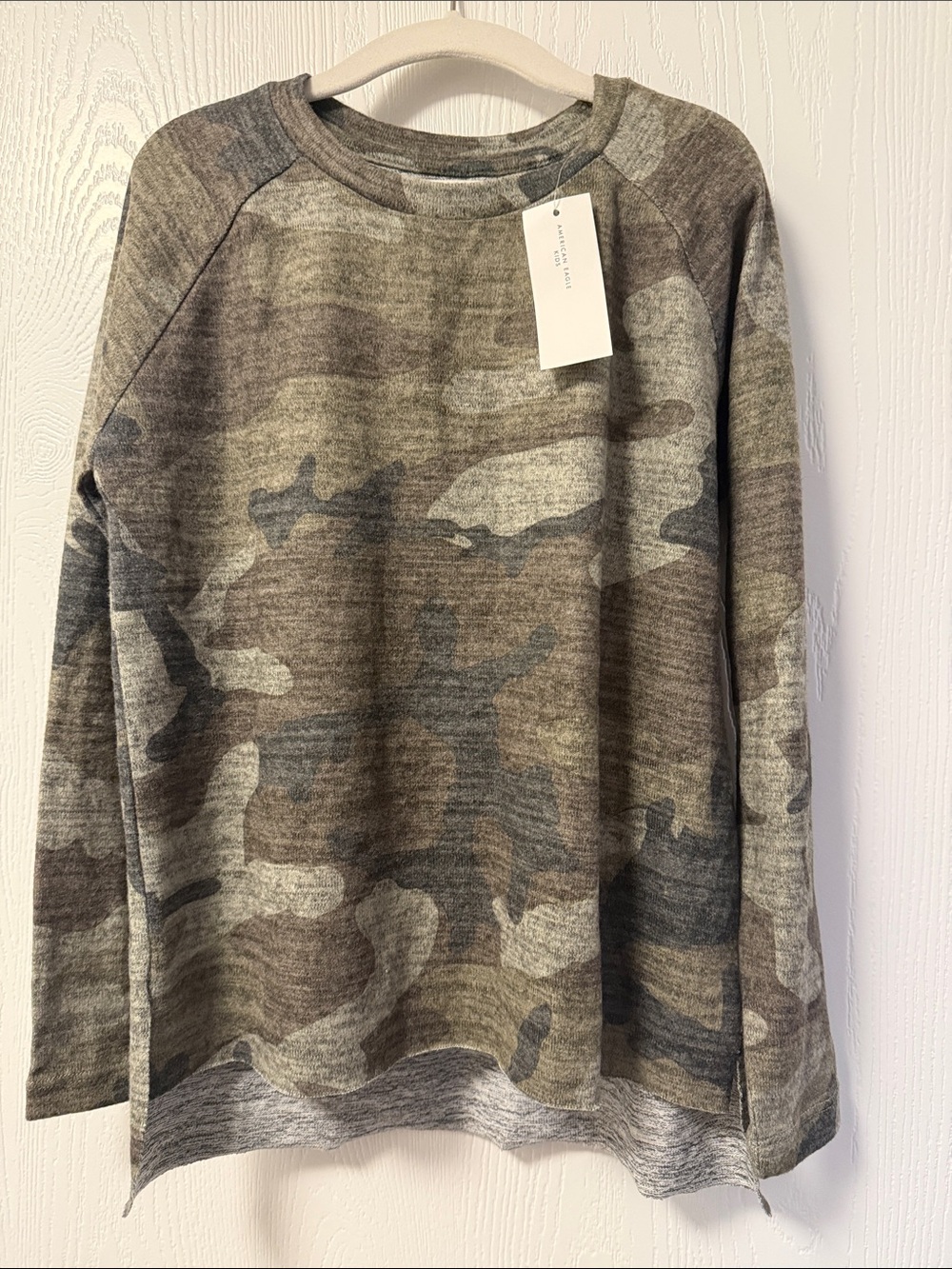AE Kids Camo Girls Sweater  - SO SOFT